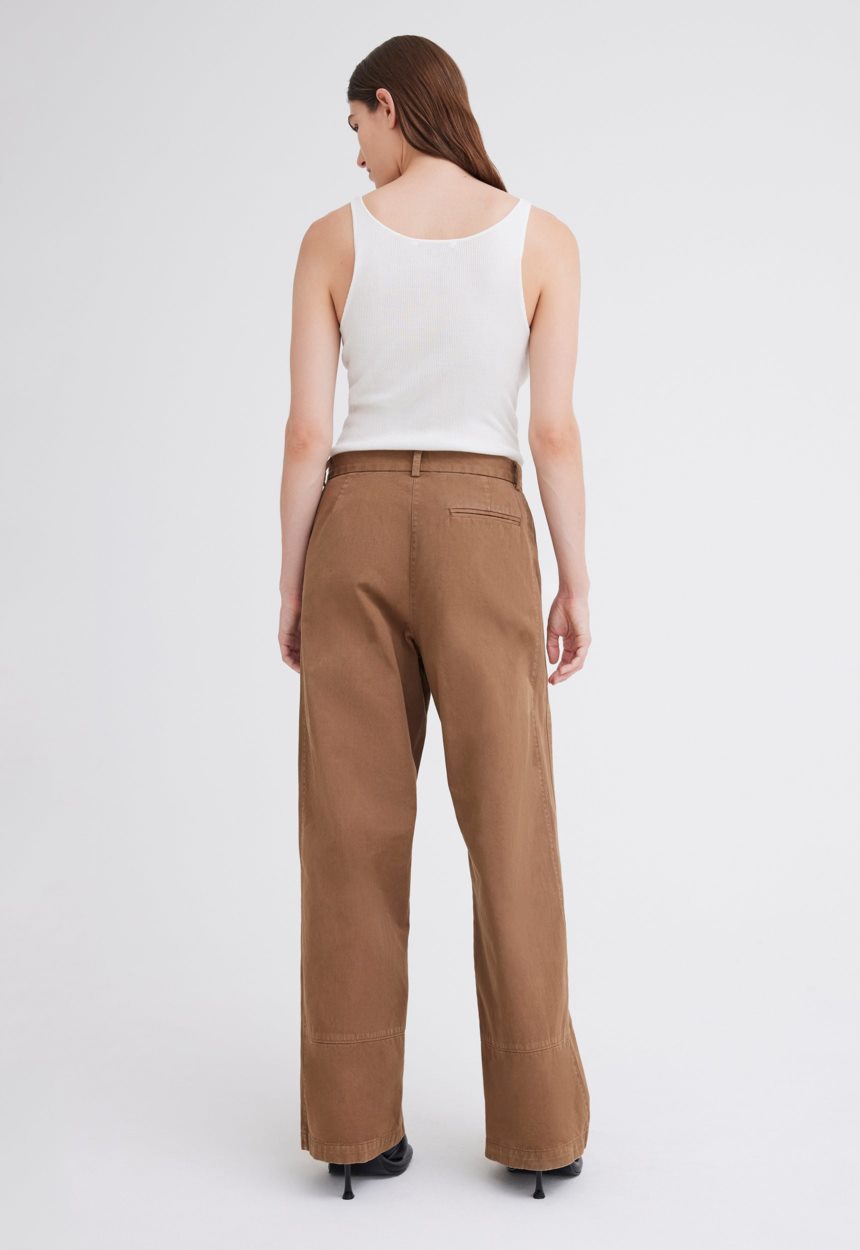 Jac + Jack Alloy Cotton Chino Pant - Colt Brown